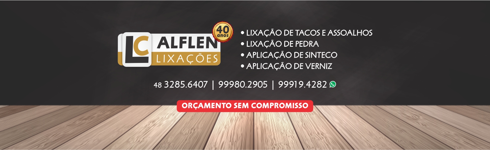 LC Alflen Lixação de Tacos e Assoalhos - Florianópolis e Região